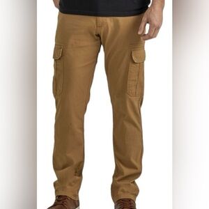 Lee Motion Stretch Men's Cargo Pants in Light Brown - Durable Everyday Workwear